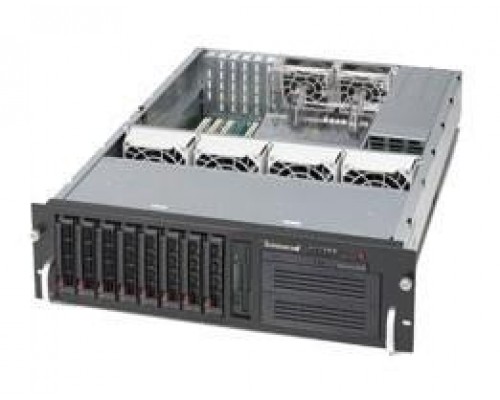 Корпус для сервера 3U 650W BLACK CSE-833T-653B SUPERMICRO