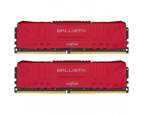 Оперативная память Crucial 16GB Kit (8GBx2) DDR4 3000MT/s CL15 Unbuffered DIMM 288 pin Ballistix Red