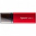 Брелок USB-флэш 128GB Apacer AH25B USB Flash AP128GAH25BR-1 USB 3.1 Gen 1, Red/Black, Metal case, RTL (916303)