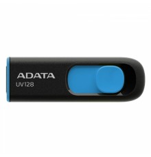 Брелок USB-флэш 256GB ADATA UV128 USB Flash [AUV128-256G-RBE] USB 3.0, Blue, RTL                                                                                                                                                                          