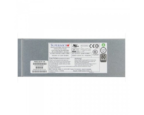 Блок питания для сервера 500W PWS-501P-1R SUPERMICRO