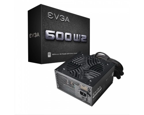 Блок питания ПК EVGA 600 W2 100-W2-0600-K2 600W 80+ white