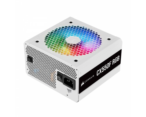 Блок питания ПК CX550F RGB White [CP-9020225-EU] RTL