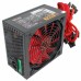 Блок питания Ginzzu PC700 14CM(Red) 80+ black,APFC,24+4p,2 PCI-E(6+2), 7*SATA, 4*IDE,оплетка, кабель питания,цветная коробка RTL