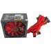 Блок питания Ginzzu PC700 14CM(Red) 80+ black,APFC,24+4p,2 PCI-E(6+2), 7*SATA, 4*IDE,оплетка, кабель питания,цветная коробка RTL