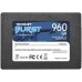Жесткий диск SSD PATRIOT Burst Elite 960Гб Наличие SATA 3.0 3D NAND Скорость записи 320 Мб/сек. Скорость чтения 450 Мб/сек. 2,5
