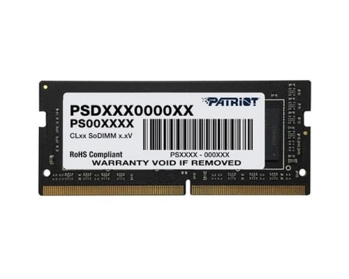 Модуль памяти для ноутбука SODIMM 16GB PC25600 DDR4 PSD416G320081S PATRIOT