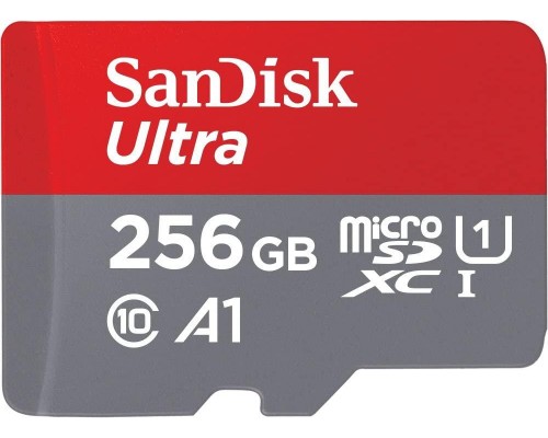 Карта памяти MICRO SDXC 256GB UHS-I W/A SDSQUA4-256G-GN6MA SANDISK