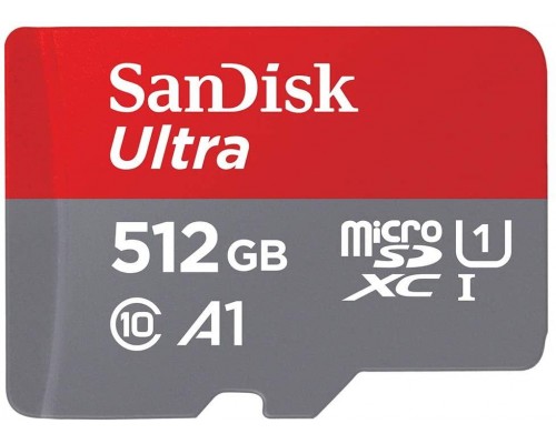 Карта памяти MICRO SDXC 512GB UHS-I W/A SDSQUA4-512G-GN6MA SANDISK