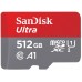 Карта памяти MICRO SDXC 512GB UHS-I W/A SDSQUA4-512G-GN6MA SANDISK