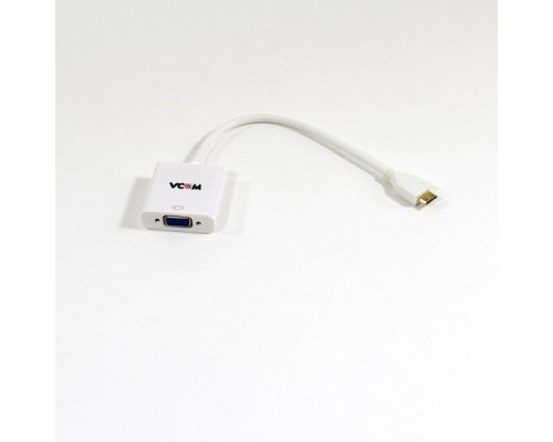 Адаптер MINI-HDMI TO VGA CG592 VCOM