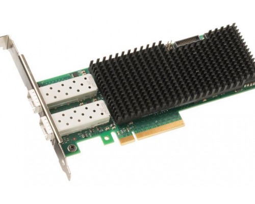 Сетевой адаптер XXV710-DA2 Intel® Ethernet Converged Network Adapter 2 x SFP28, 25GbE/10GbE/1GbE, PCI-E v3 x8, iSCSI, FCoE, NFS, VMDq. PCI-SIG* SR-IOV