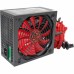 Блок питания для ПК Ginzzu PC600 14CM(Red) 80+ black,APFC,24+4p,2 PCI-E(6+2), 5*SATA, 4*IDE,оплетка, кабель питания,цветная коробка RTL