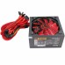 Блок питания для ПК Ginzzu PC600 14CM(Red) 80+ black,APFC,24+4p,2 PCI-E(6+2), 5*SATA, 4*IDE,оплетка, кабель питания,цветная коробка RTL