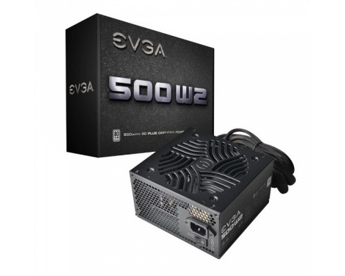 Блок питания для ПК EVGA 500 W2 100-W2-0500-K2 80+ white 500W