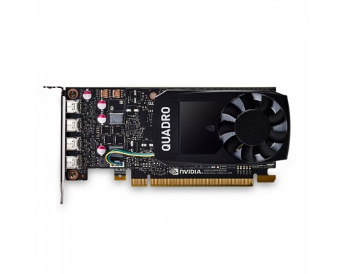 Видеокарта NVIDIA Quadro P1000 V2 (VCQP1000DVIV2-PB) 4GB,PCI-Ex16 GEN3 RTL