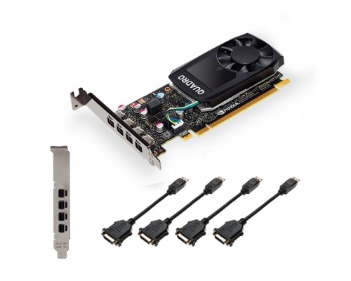 Видеокарта NVIDIA Quadro P620 (VCQP620DVIV2-PB)   2Gb PCI Express 3.0 16x GDDR5  (RTL) 4xminiDP