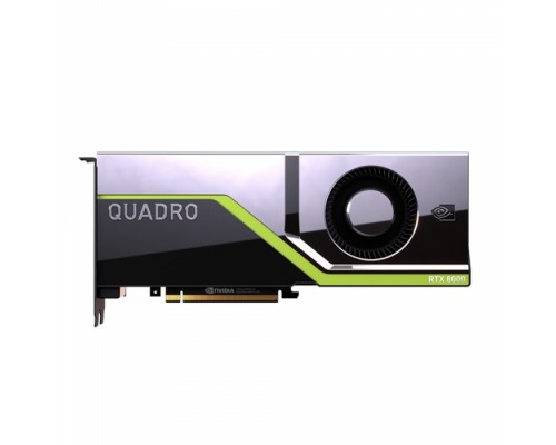 Видеокарта NVIDIA Quadro RTX 8000 (VCQRTX8000STU-PB) 48GB, GDDR6X, 384bit 12nm 1005/14000MHz, PCI-E x16, 4*DP/USB Type-C