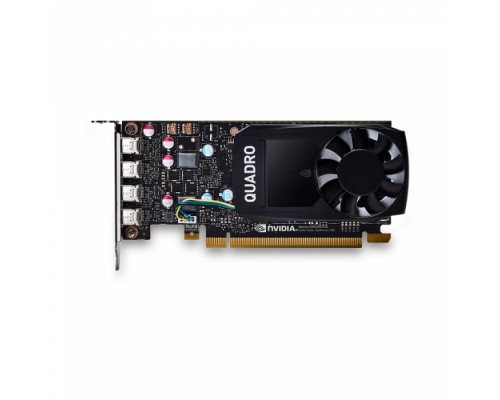 Видеокарта NVIDIA Quadro P620 (VCQP620DVIV2BLK-1) 2GB, GDDR5, 128bit, PCI-E 3.0, 4xMini DisplayPort, OEM