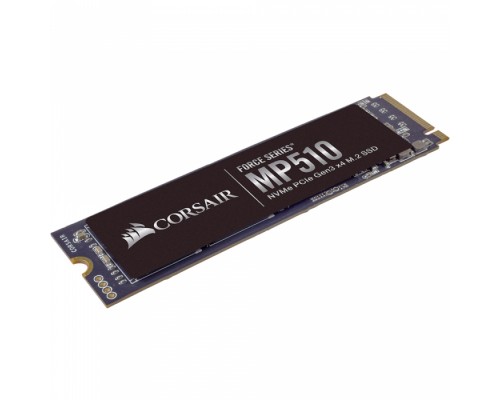 Жесткий диск SSD Corsair M.2 2280 960GB Corsair MP510 Client SSD CSSD-F960GBMP510 PCIe Gen3x4 with NVMe, 3480/3000, IOPS 610/570K, MTBF 1.8M, 3D TLC, 1700TBW, NVMe 1.3, RTL