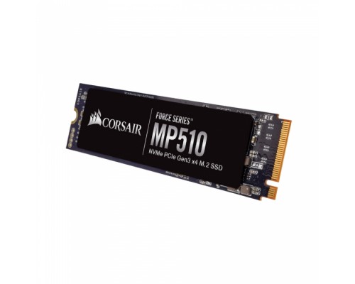 Жесткий диск SSD Corsair M.2 2280 960GB Corsair MP510 Client SSD CSSD-F960GBMP510 PCIe Gen3x4 with NVMe, 3480/3000, IOPS 610/570K, MTBF 1.8M, 3D TLC, 1700TBW, NVMe 1.3, RTL