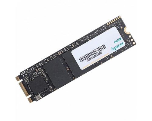 Накопитель SSD PCIe M.2 2280 128GB Apacer Professional NAS Client SSD AP128GPP3480-R PCIe Gen3x4, 2200/600, IOPS 85/130K, MTBF 2M, 3D TLC, 250TBW, 1,07DWPD, RTL (918604)