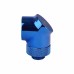 Жидкостная система охлаждения Pacific G1/4 90 Degree Adapter  [CL-W052-CU00BU-A] - Blue/DIY LCS/Fitting/2 Pack