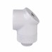 Жидкостная система охлаждения Pacific G1/4 90 Degree Adapter [CL-W052-CU00WT-A]  - White/DIY LCS/Fitting/2 Pack