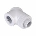 Жидкостная система охлаждения Pacific G1/4 90 Degree Adapter [CL-W052-CU00WT-A]  - White/DIY LCS/Fitting/2 Pack