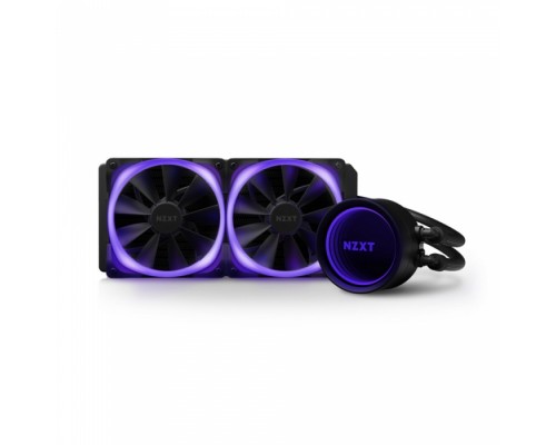 Жидкостная система охлаждения Kraken X53 RGB [RL-KRX53-R1] 240mm AIO Liquid Cooler with Aer RGB and RGB LED, RTL