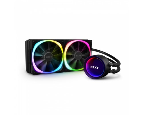 Жидкостная система охлаждения Kraken X53 RGB [RL-KRX53-R1] 240mm AIO Liquid Cooler with Aer RGB and RGB LED, RTL