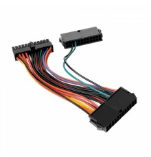 Переходник подключения 2х 24pin БП к одной материнской Dual PSU adapter AC-005-CNONAN-P1 cable                                                                                                                                                            