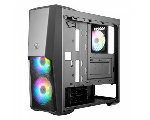 Корпус ПК MasterBox MB500 ARGB MCB-B500D-KGNN-S01 Mid Tower Chassis, 3 x RGB fans, RGB controller included, Tempered glass side panel (095164)