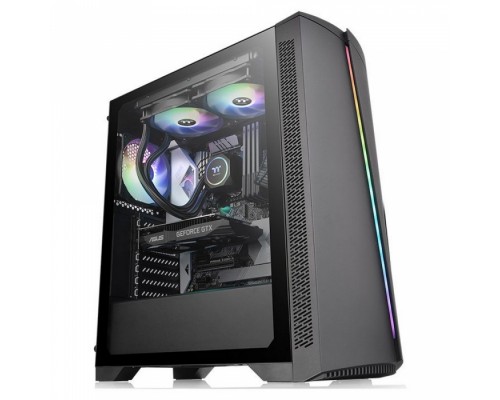 Корпус ПК H350 TG RGB CA-1R9-00M1WN-00 Black/Win/SPCC/Tempered Glass*1/120mm Standard Fan*1 (526463)