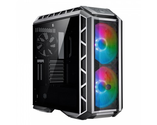 Корпус ПК MasterCase H500P Mesh ARGB MCM-H500P-MGNN-S11 Gunmetal Mesh, ATX, Front : 2x 200mm ARGB fans, Rear :1x 140mm, Temperedglass side panel, USB3.0 x2, USB2.0 x2, Mesh Frontpanel (95249)