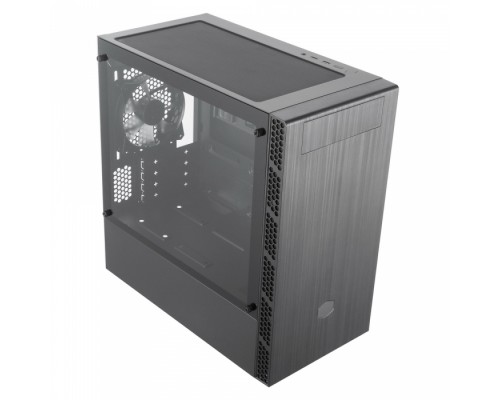 Корпус ПК MasterBox MB400L TG with ODD MCB-B400L-KG5N-S00 mATX, Brushed Front Panel, Mesh Intakes, Tempered Glass side panel