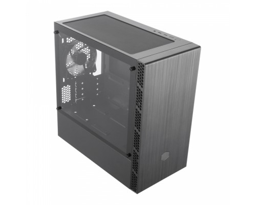 Корпус ПК MasterBox MB400L w/o ODD TG MCB-B400L-KGNN-S00 mATX, Brushed Front Panel, Mesh Intakes, Tempered Glass side panel