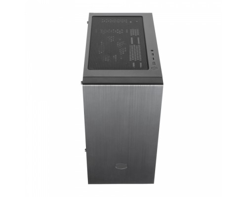 Корпус ПК MasterBox MB400L w/o ODD TG MCB-B400L-KGNN-S00 mATX, Brushed Front Panel, Mesh Intakes, Tempered Glass side panel