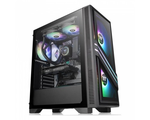 Корпус ПК Versa T35 TG RGB CA-1R7-00M1WN-00 Black/Win/SPCC/Tempered Glass*2/120mm Standard Fan*1