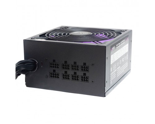 Блок питания HIPER HPB-750SM-PRO (ATX 2.31, 750W, Active PFC, 140mm fan, Cable Management, 80Plus BRONZE, Teapo Capacitors, EMI 2 grade, черный) BOX