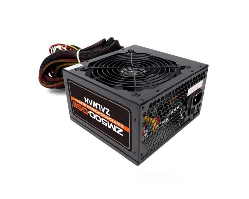 Блок питания Zalman ZM500-GS II (ATX 2.3, 500W, Active PFC, 120mm fan) Retail