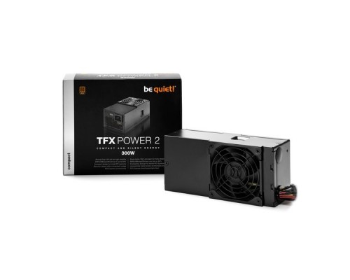 Блок питания be quiet! TFX POWER 2 300W Bronze / TFX 2.4, active PFC, 80 PLUS Bronze, 80mm fan / BN228