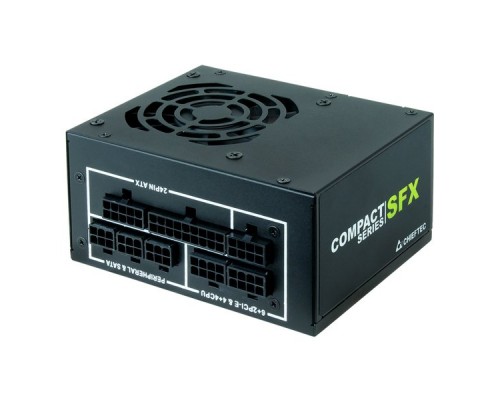 Блок питания Chieftec Compact CSN-450C (ATX 2.3, 450W, SFX, Active PFC, 80mm fan, 80 PLUS GOLD, Full Cable Management) Retail