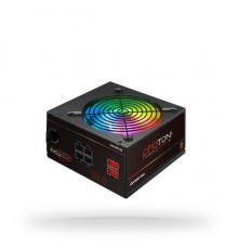 Блок питания Chieftec CTG-750C-RGB (ATX 2.3, 750W, >85 efficiency, Active PFC, RGB Rainbow 120mm fan, Cable Management) Retail                                                                                                                            