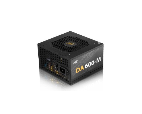 Блок питания Deepcool Aurora DA600-М (ATX 2.31, 600W, Full Cable Management, PWM 120mm fan, Active PFC, 5*SATA, 80+ BRONZE) RET