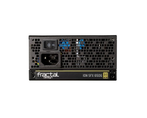 Блок питания Fractal Design ION SFX-L 650W Gold / SFX-L, 80PLUS Gold, fully modular, 120mm fan / FD-PSU-ION-SFX-650G-BK