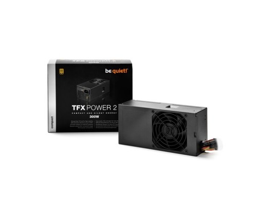 Блок питания be quiet! TFX POWER 2 300W Gold / TFX 2.4, active PFC, 80 PLUS Gold, 80mm fan / BN229