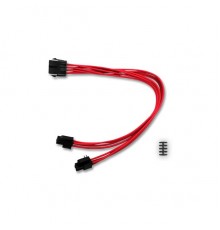 Кабель-удлинитель для питания процессора Deepcool EC300-CPU8P-RD (моддинг, 8pin (4+4), красный, 300мм)                                                                                                                                                    
