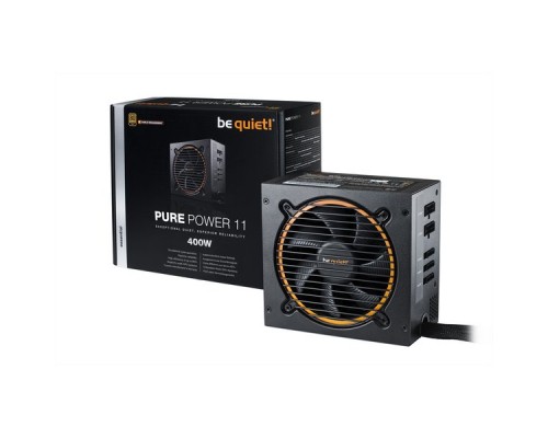 Блок питания be quiet! PURE POWER 11 400W CM / ATX 2.4, active PFC, 80 PLUS Gold, 120mm fan, semi-modular / BN296