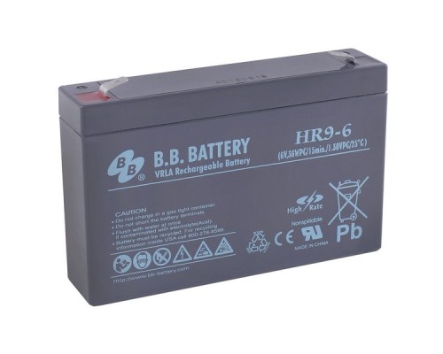 Батарея BB HR 9-6 6В